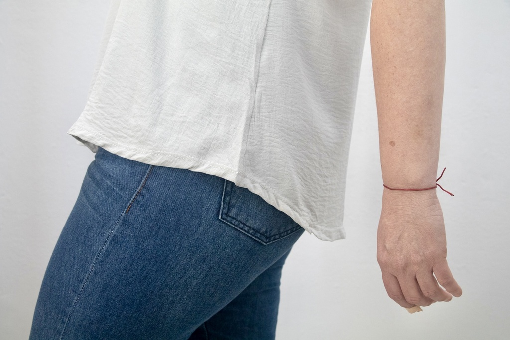 Blusa Isla Gris Claro